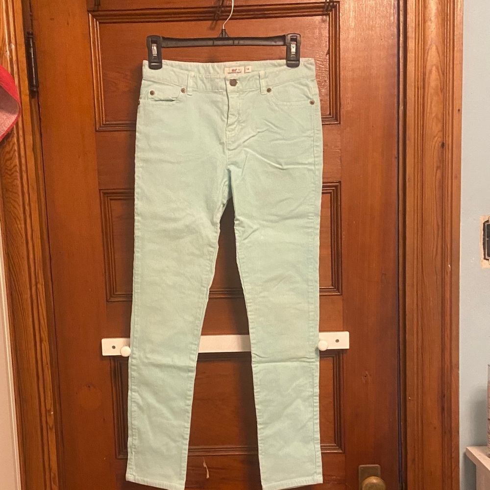 Vineyard Vines Teal Girl Straight Leg Jeans